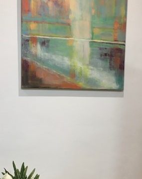 splash color gallery, abstract acrylic composition: Symphony 2