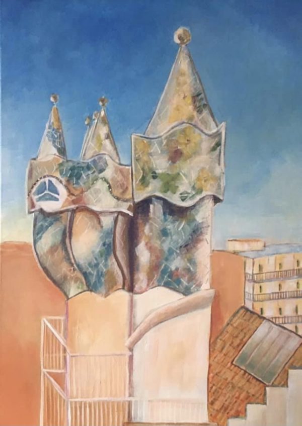 Top terrace casa Batlló